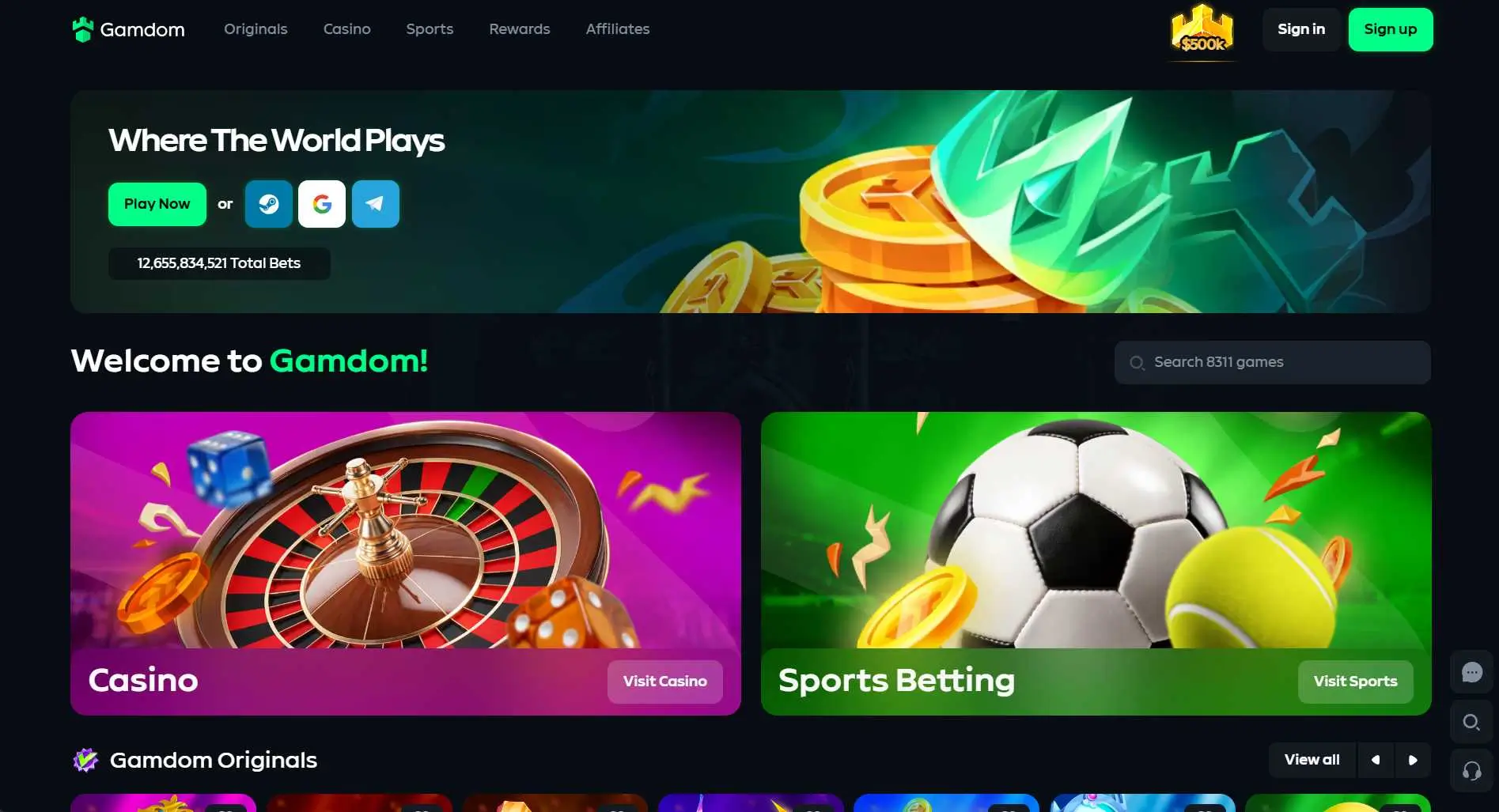 Gamdom Casino