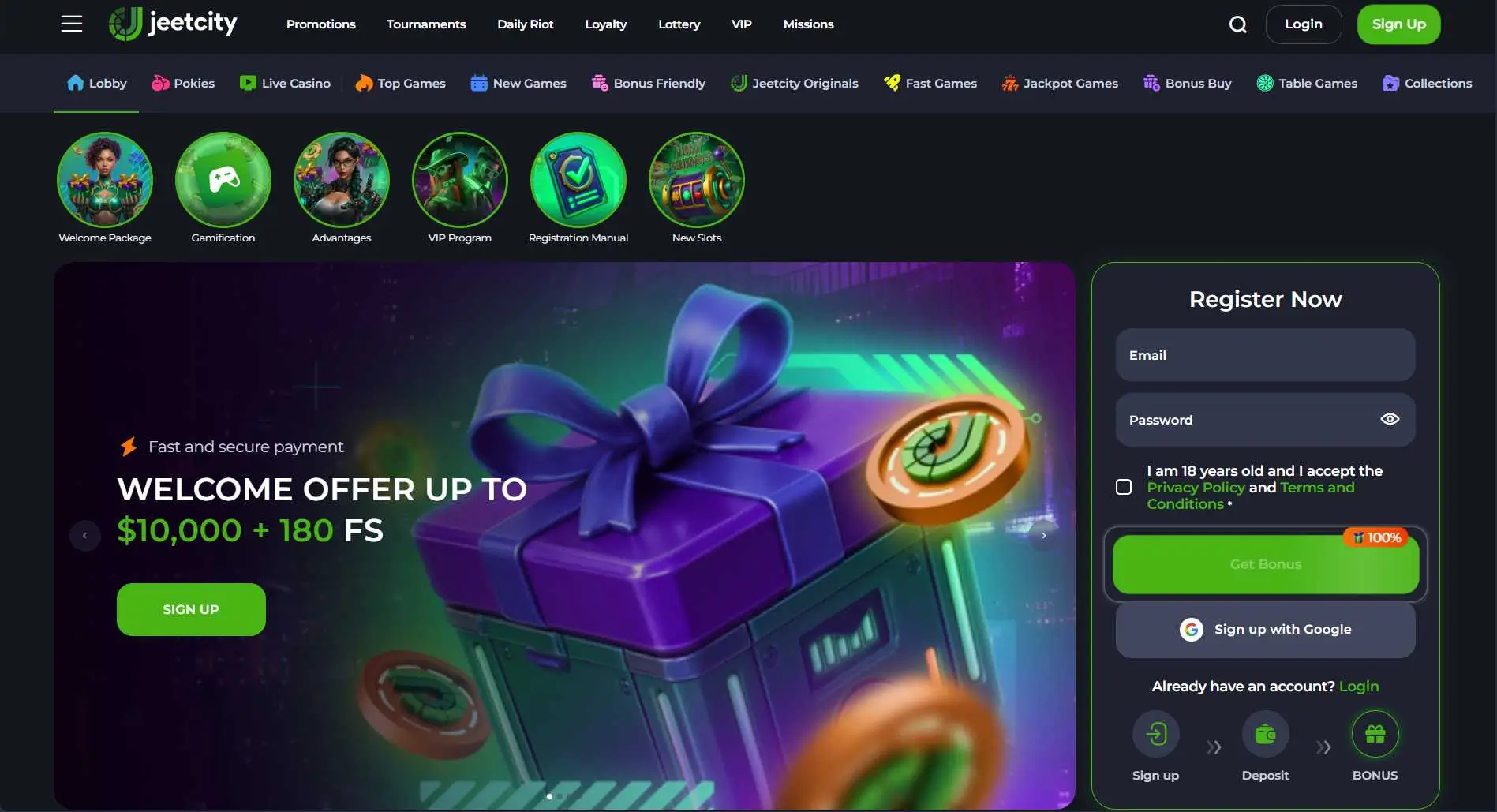 JeetCity Casino